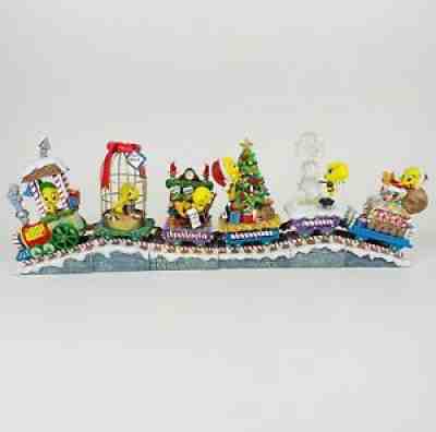 Looney Tunes Danbury Mint Tweety's "Chwistmas Twain" & Twick or Tweet Twain