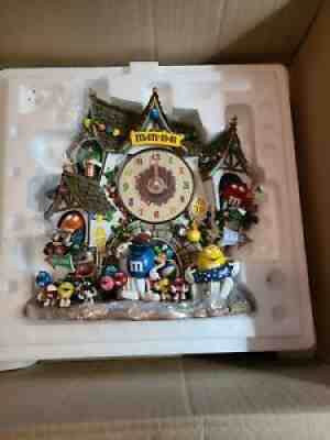 M&M's Danbury Mint Bed & Breakfast Clock from 2005 - Second in Collection