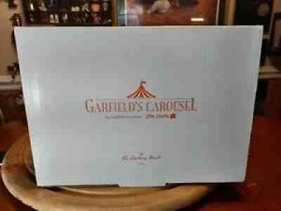 Garfield's Spinning Carousel Jim Davis Danbury Mint ---MINT IN BOX NEVER OPENED