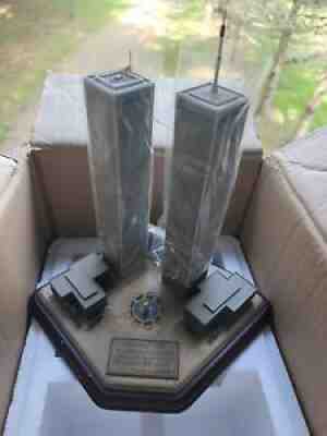 Rare Danbury Mint Twin Towers Commemorative World Trade Center 911 Memorial NYC