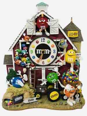 M&Mâ??s Farm Clock by The Danbury Mint 2005 Wall Table Top