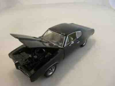 Danbury Mint Car Automobile Collection - 1968 Pontiac GTO Coupe Hardtop Black