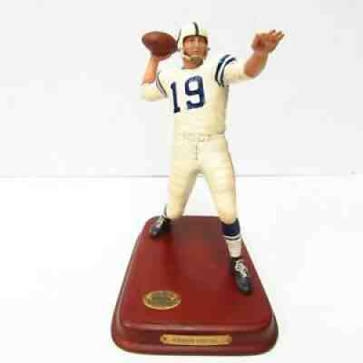 Rare Johnny Unitas Baltimore Colts Danbury Mint All Star Figurine