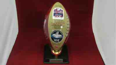 Joe Montana Rice Young Signed Danbury Mint Ceramic 49ers SB Football - TRI STAR