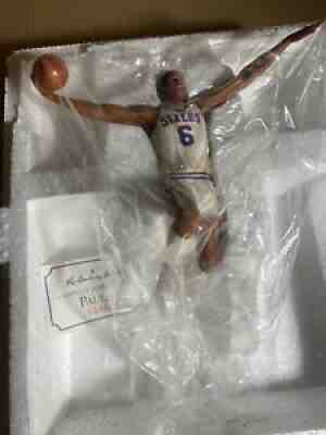 DANBURY MINT JULIUS ERVING NBA BASKETBALL PHILADELPHIA 76ERS FIGURE FIGURINE NIB