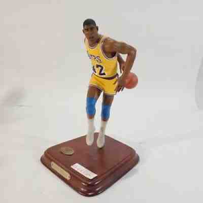 Magic Johnson Hand Painted Danbury Mint Statue 2001Figure Figurine Lakers GS0413