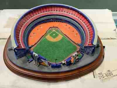 Danbury Mint Mets Night Game At Shea Stadium Light Up Stadium 2009 Rare