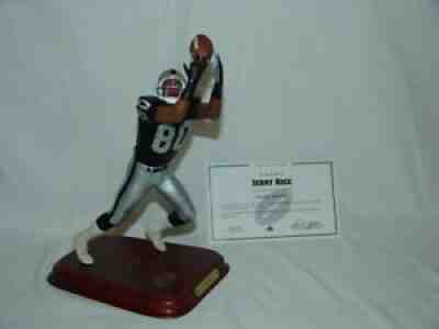 Danbury Mint NFL - WR Jerry Rice - Oakland Raiders w/ COA - Original Box