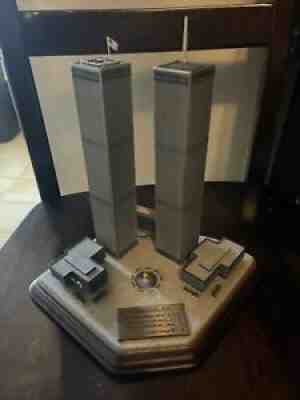 Vintage Twin Towers 911 Memorial Statue by Danbury Mint