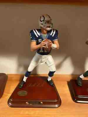 Andrew Luck Danbury Mint "Rookie of the Year" w/ box & cert & 3 McFarlane's