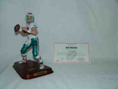 Danbury Mint NFL - QB Dan Marino - Miami Dolphins - w/COA & Original Box