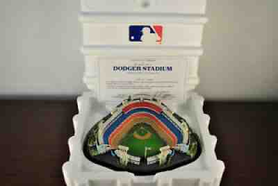 Danbury Mint Dodger Stadium Replica Statue - Los Angeles Dodgers - MIB