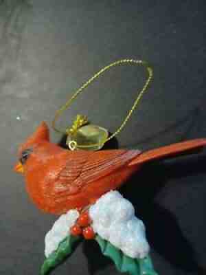 SCARLET TANAGER DANBURY MINT SONGBIRD COLLECTION bird ORNAMENT over 60 Birds