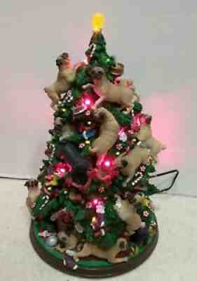 Danbury Mint Pug Christmas Tree