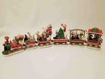 Danbury Mint Scottie Scottish Terrier Dog Christmas Express Train RARE