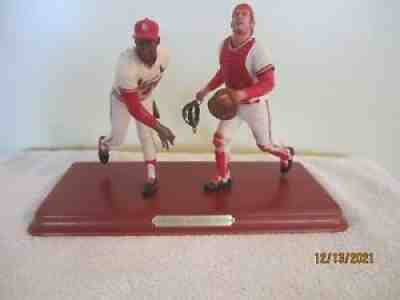 bob gibson & tim mccarver danbury mint 2003 no box