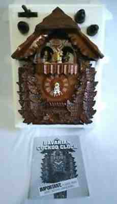 Danbury Mint The Bavarian Cuckoo Clock with Hummel Figurines VIDEO