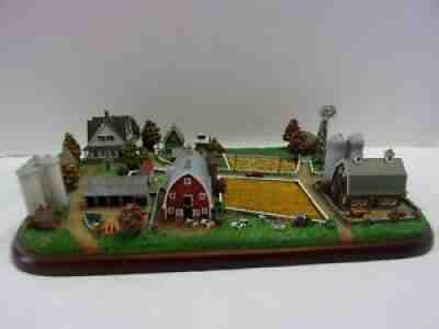 RESERVED VINYLCODONE Danbury Mint HARVEST TIME By Bob Russell Farm