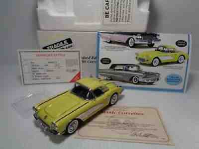 DANBURY MINT BNIB 1958 CHEVROLET CORVETTE ROADSTER LE #3184 "RASH FREE" SHARP