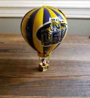 DANBURY MINT ~ LSU TIGERS ~ 2003 VICTORY BALLOON CHRISTMAS ORNAMENT NCAA SEC