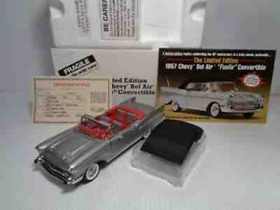 DANBURY MINT BNIB 1957 CHEVROLET BEL AIR "FUELIE" CONVERTIBLE LE LOW #33 of 5000