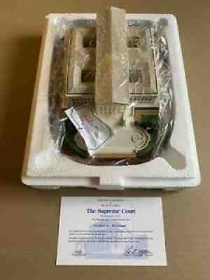 The Danbury Mint "The Supreme Court" Building Replica Sculpture Statue Model