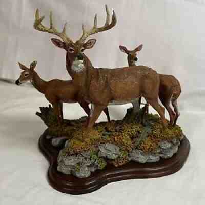The Danbury mint "Standing Guard" Deer figurineÂ 