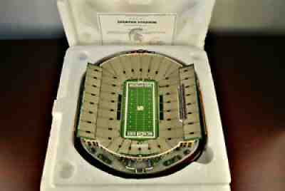 Danbury Mint Spartan Stadium Replica - Michigan State Spartans - See Issues