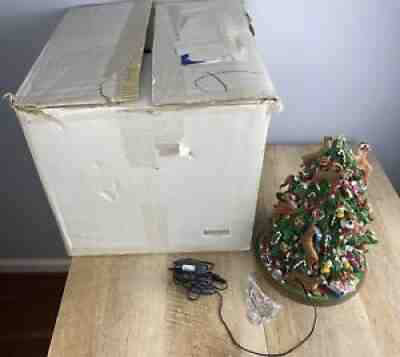 Danbury Mint Lighted Tree - The Boxer Family Christmas Tree 11â? Tall Ornament