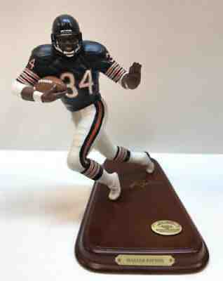 The Danbury Mint 8â? All Star Figurines Walter Payton 34 Chicago Bears Football