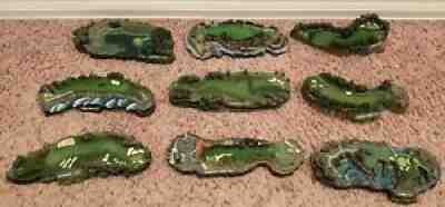 The Danbury Mint 1994/1995 Legendary Golf Holes Collection ~9 Courses~