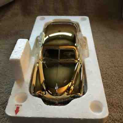 Mercury 1949 Club Coop Danberry Mint 24 Karat Gold With Wood Base NOS Documented
