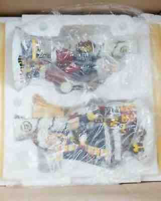 Danbury Mint University of Michigan Wolverines Candle Sticks RARE
