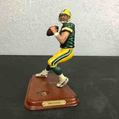 Brett Favre Danbury Mint Green Bay Packers NFL Figurine HOF Legend