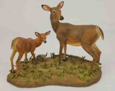 Danbury Mint Curtis Christensen FIRST OUTING Majestic Whitetail Collection MINT