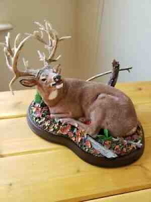 Danbury Mint Deer Figurine Scent of Autumn by Nick Bibby