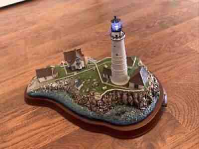 Danbury Mint Boston Lighthouse Limited Edition Number 388/5000