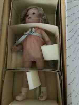 DANBURY MINT SHIRLEY TEMPLE ANTIQUE DOLL NEW IN BOX WITH PAPERWORK & COA