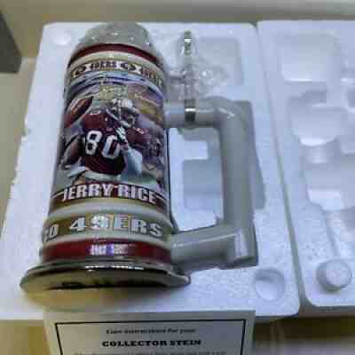 DANBURY MINT SAN FRANCISCO 49ERS COLLECTOR STEIN MUG