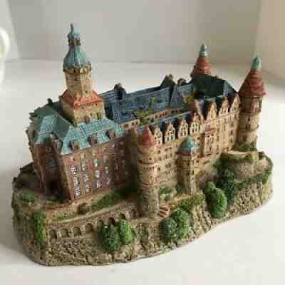 Danbury Mint Enchanted Castles Of Europe â??Ksiaz Castleâ? Silesia Poland 1994
