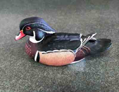 Wood Duck Danbury Mint by George Kruth North American Ducks Decoy Collection