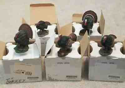 Lot of 5 Turkey Jeff Rechin Danbury Mint Royal Slam Collection