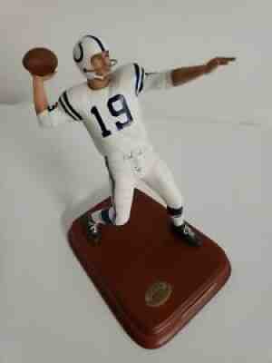 Danbury Mint Johnny Unitas Football Figurine Baltimore Colts