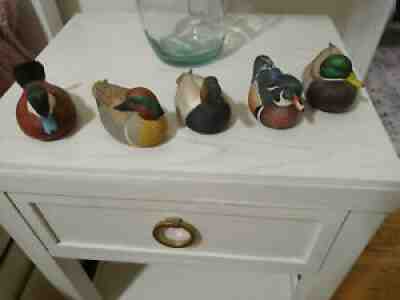 Â Danbury Mint By George Kruth North American Ducks Collection Lot of 5
