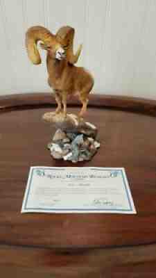 Danbury Mint Rocky Mountain Big Horn Sheep by ( Nick Bibby )