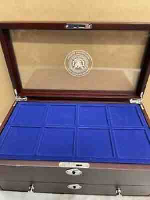 Uncirculated Morgan Silver Dollars The Danbury Mint MBI Collectors Display Box