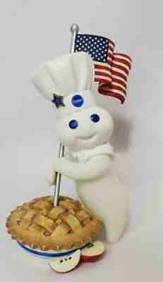 Pillsbury Doughboy Danbury Mint International Figurine" United States" Apple Pie