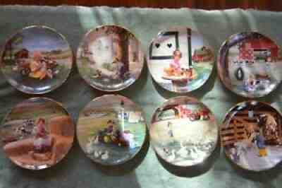 Country Companions Collector Plates â?? Danbury Mint Set of 8