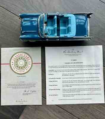 DANBURY MINT 1957 Chevrolet Bel Air Convertible Diecast (certified/mint cond.)