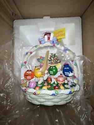 M&M Danbury Mint Easter Egg-Stravaganza Porcelain Basket